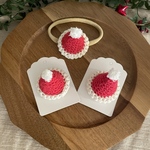 サンタ　クリスマス　帽子　ヘアクリップ　ヘアピン　ヘアバンド　ベビー　キッズ