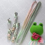 🆕手染め糸 ⭐ レース糸 #40『冬の苔庭』Col.1469 (約60ｍ)⭐ タティングレース