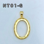 【NT01G】ペンダントトップ☆ネックレストップ☆空枠