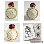 世界に一つだけ🌍　一つ一つ丁寧に編んだ耳出しタイプの犬用ニット帽 肌触り抜群＆おしゃれなポンポン付きハンドメイド　🐶　犬 ニット帽