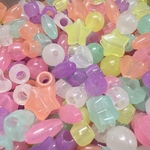 80個 蓄光 アクリル ゼリー ビーズ