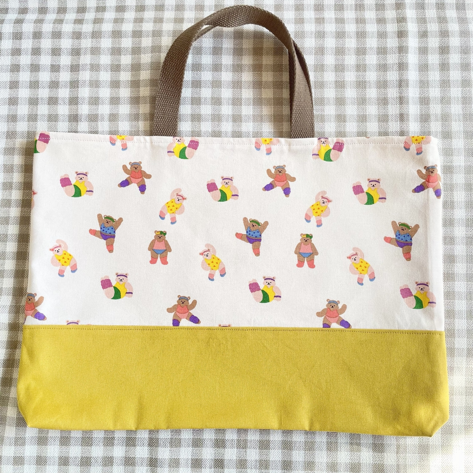 エアロビくまさん レッスンバッグセット - Cuddle critters | minne