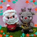 クリスマス　ストラップ