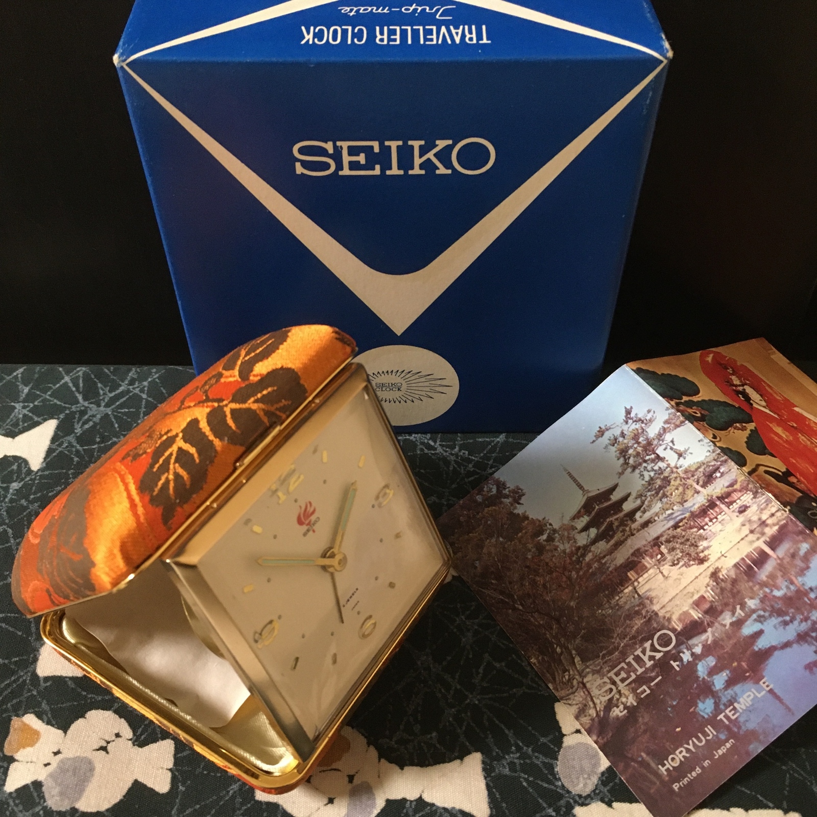 SEIKO Trip-Mate セイコートリップメイト 旅行用めざまし時計 東京五輪
