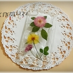♥iPod touch♥  押し花ケース♡ミニバラ