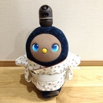 ラボット服 / 男の子用お着物・ウサギ柄🐰白