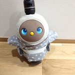 ラボット服 / 男の子用お着物・ウサギ柄🐰グレー