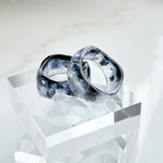 【ICERING】ミッドナイト 15号 透明感 モノトーン 濃いグレー