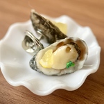 生牡蠣のピンバッジ