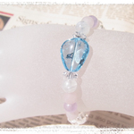 ブルートパーズの華奢なブレスレット