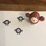【sale】おさるのokはんこ