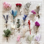 ドライフラワー　麻リボン付き　花材セット　10本　おまかせ