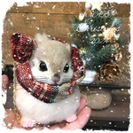 ☆クリスマスオーナメント☆えぞももんが❤️