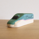 木製新幹線＊緑