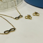 ◆限定価格◆アンフィニピアス つけっぱなし 極細 華奢　18K 金属アレルギー対応 サージカルステンレス ゴールド