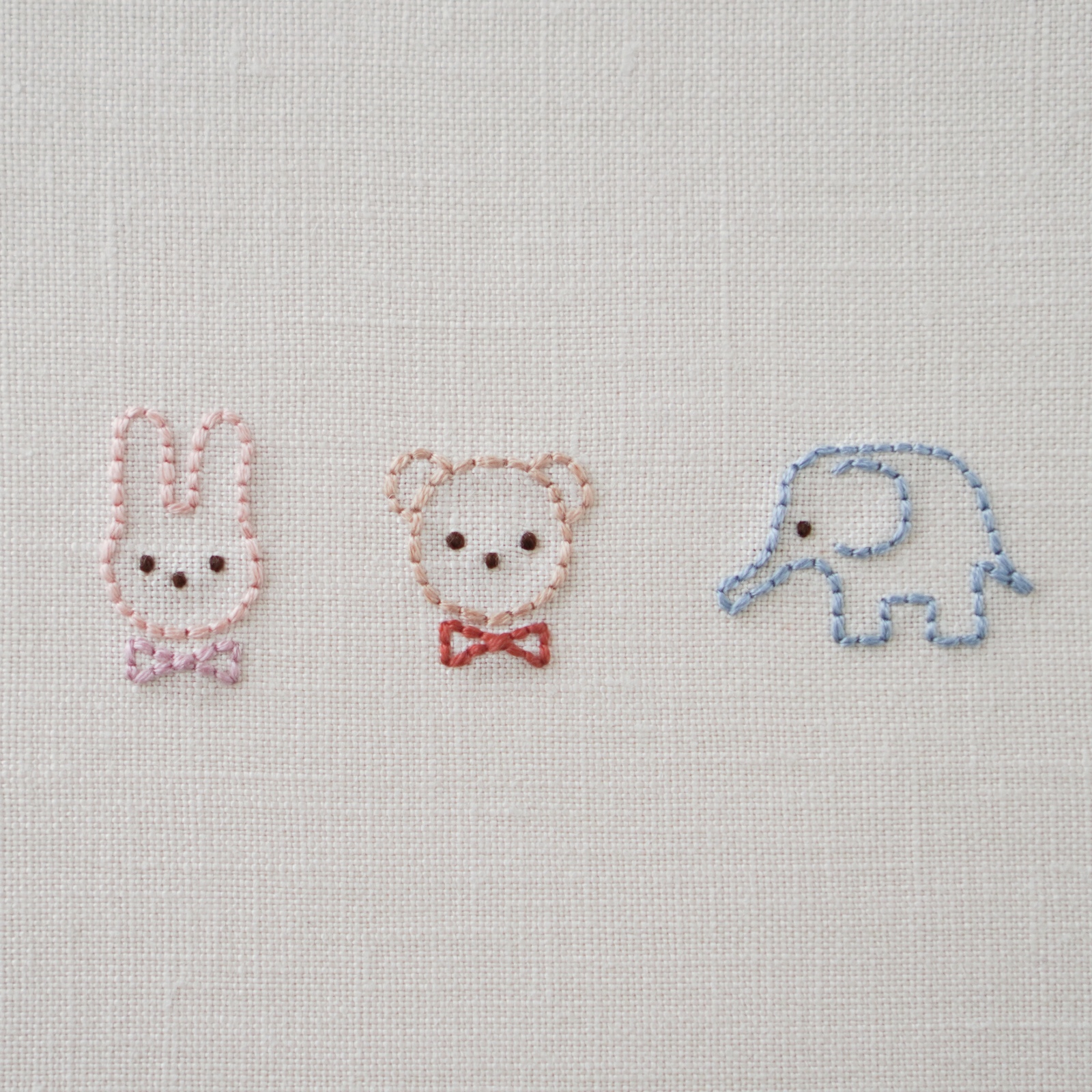 動物刺繍とパターン 送料無料】☆森の動物パターン 18ct☆クロスステッチ刺繍キット