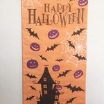 ハロウィン柄のタペストリー