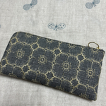 ミナペルホネン　生地使用★L字ファスナー　財布★長財布★anemone