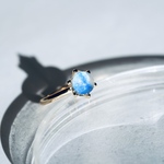 【prism winter collection雪】glass crown リング#11