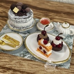 ダークチェリーのスイーツセット ミニチュアスイーツ