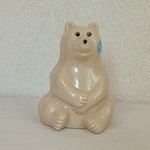 フィンランド白くま貯金箱　polar bear money box