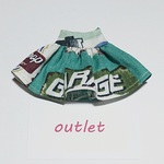 【outlet】ブライス/ミニスカート/vintage×green