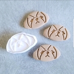 シーズー ちゃん　スタンプクッキー型　アイシングクッキー　