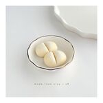 白ぱん［食品サンプル|ミニチュアパン|フェイクフード|ミニチュアフード|フェイクパン|クレイパン|クレイスイーツ|樹脂粘土パン|ねんどパン|おままごと|レジン|置物|インテリア雑貨］
