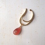 情熱の滴～インカローズのイヤーカフ