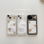 【mini flower】　スマホケース　iPhoneケース　お花