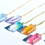 【初回限定価格】prismglass 切子硝子くじ (ネックレス) 12/1