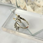 【1pcs】プチプラ　ドラゴンモチーフ　ドラゴン　変形　オープンリング　サイズ調整可能 シルバー　大人可愛い　個性　指輪