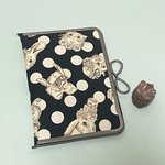 Joli Fleur la Toile　WonderDrop がま口お薬手帳ケース　マルチケース