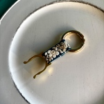 ペットボトルホルダー ドリンクホルダー インド刺繍リボン