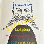 yellow【2024-2025㊗️AGE OF AQUARIUS🏺♒️lucky bag】#czech beadsJIRI＊IVANA福袋100㌘