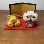 柴犬だるまお正月飾り2025🎍