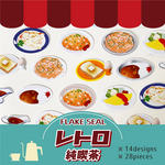 レトロ純喫茶フレークシール／軽食