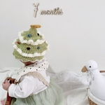 クリスマスツリーベビー帽子
