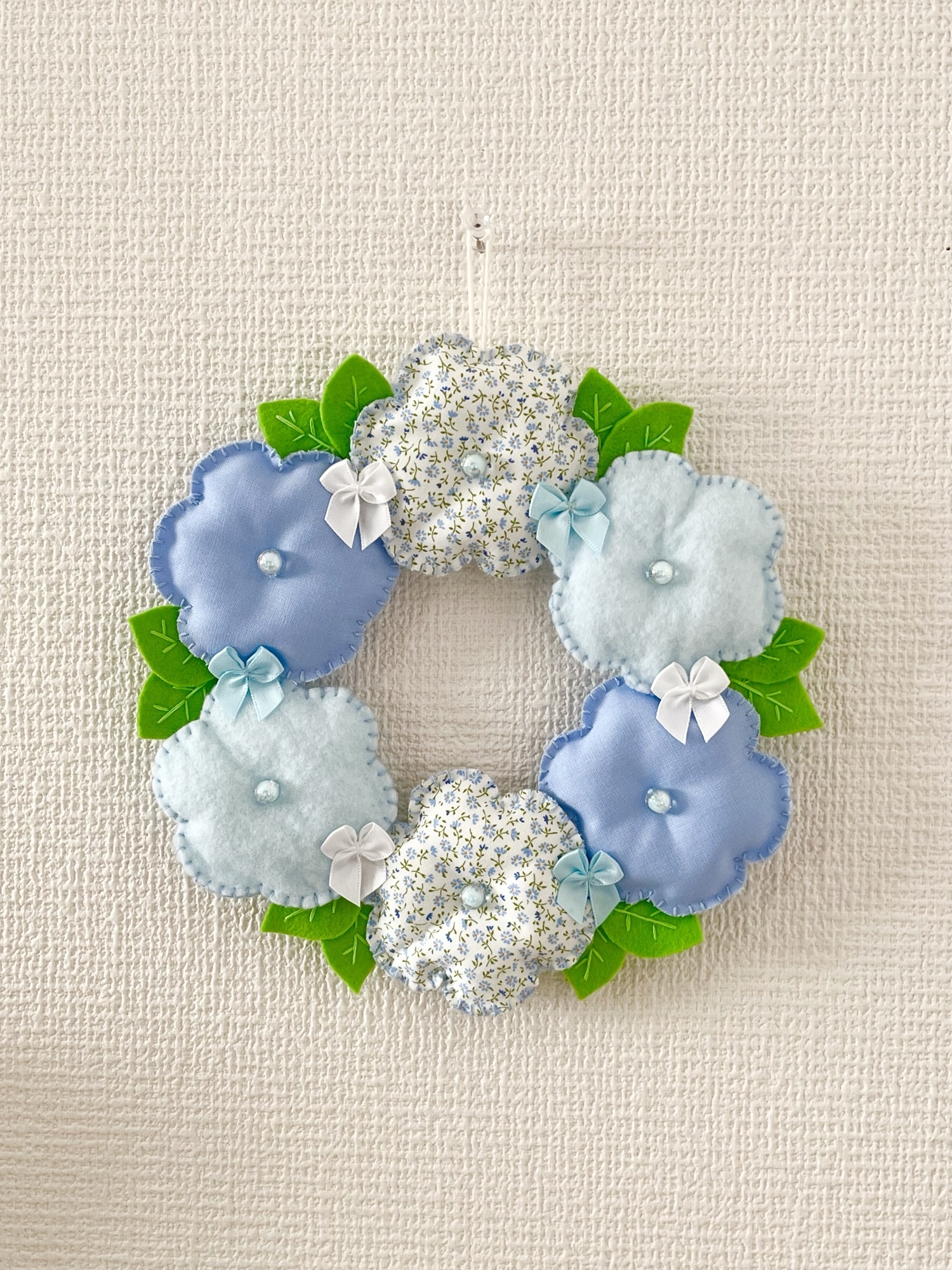 フェルトリース　ハンドメイド　ウェルカムボード　結婚　プレゼント ウェルカムボード フェルト - 🌸幸せ工房🌸 | minne byGMOペパボ