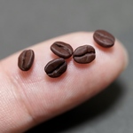 ミニチュア コーヒー豆 珈琲豆 ロースト カフェ バリスタ ジオラマ ドール