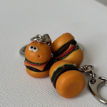 チーズバーガーさんのキーホルダー
