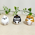 ★ミニ張り子だるま★柴犬 豆柴 HARIKOCAT
