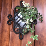 飾り窓に♪ナチュラルグリーンのドア飾り