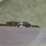 (-ω☆)ｷﾗﾘ　ブラウンダイヤモンド💎リング