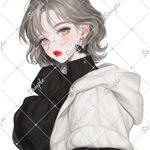ℳ. xoxoshop オリジナル人物ステッカー