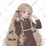 ℳ. xoxoshop オリジナル人物ステッカー