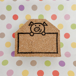 ぶたとメモはんこ