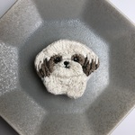 ブローチ＊シーズー　＊A