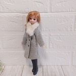 ★リカちゃん★服★コート★襟巻き★ファーマフラー★セット★