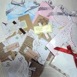 ☆ハンドメイド☆ペーパーラッピングアイテム☆ちょっとしたプレゼントに。・。・。ラッピング用ペーパーバッグ　おまけ分もお入れして全部で10セット入り（1248）